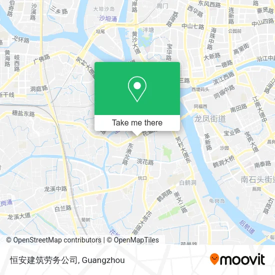 恒安建筑劳务公司 map