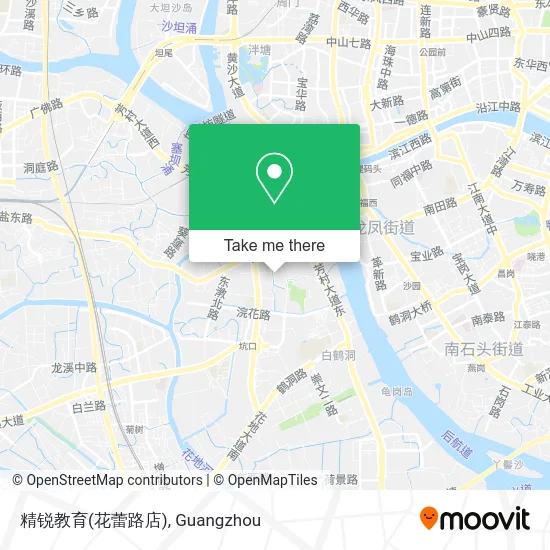 精锐教育(花蕾路店) map