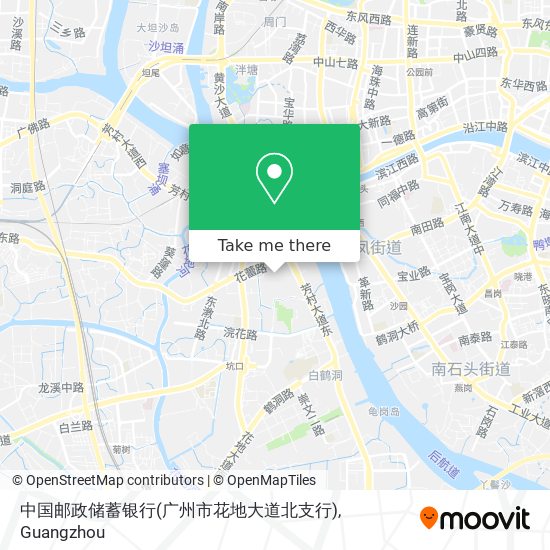 中国邮政储蓄银行(广州市花地大道北支行) map