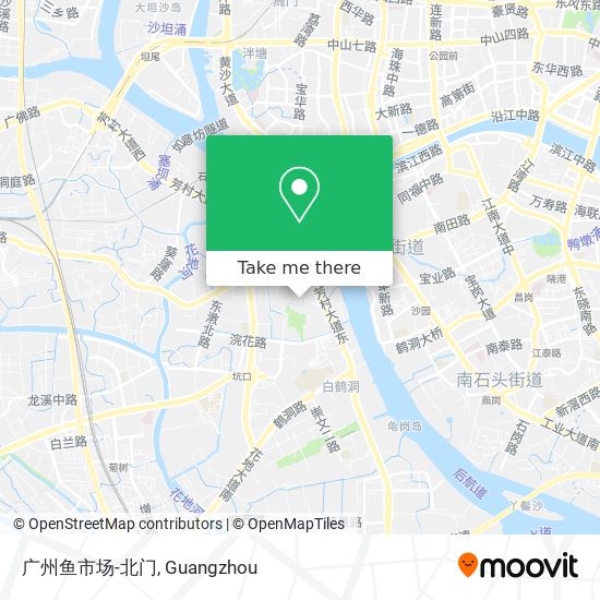 广州鱼市场-北门 map