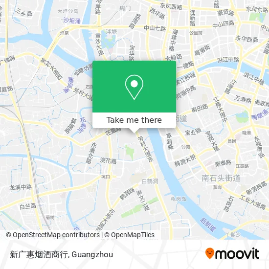 新广惠烟酒商行 map