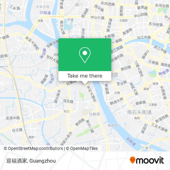 迎福酒家 map