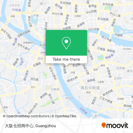 大阪仓招商中心 map
