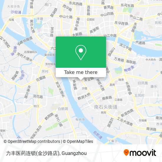 力丰医药连锁(金沙路店) map