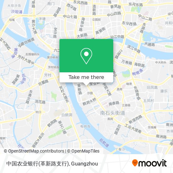 中国农业银行(革新路支行) map