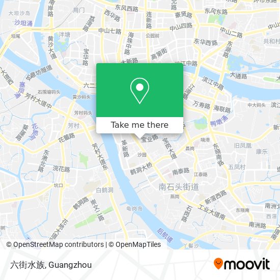 六街水族 map