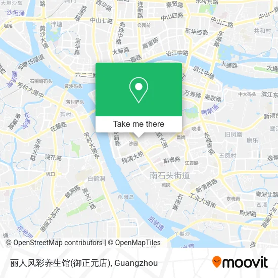 丽人风彩养生馆(御正元店) map