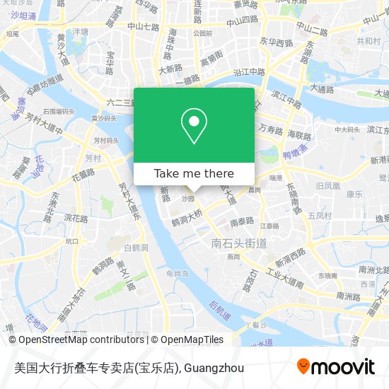 美国大行折叠车专卖店(宝乐店) map