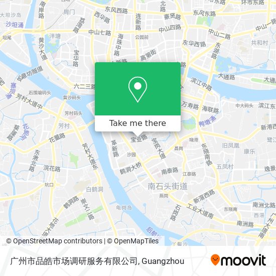 广州市品皓市场调研服务有限公司 map
