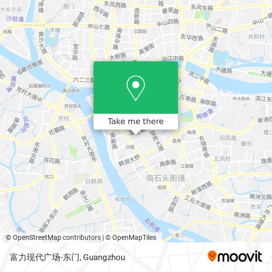 富力现代广场-东门 map