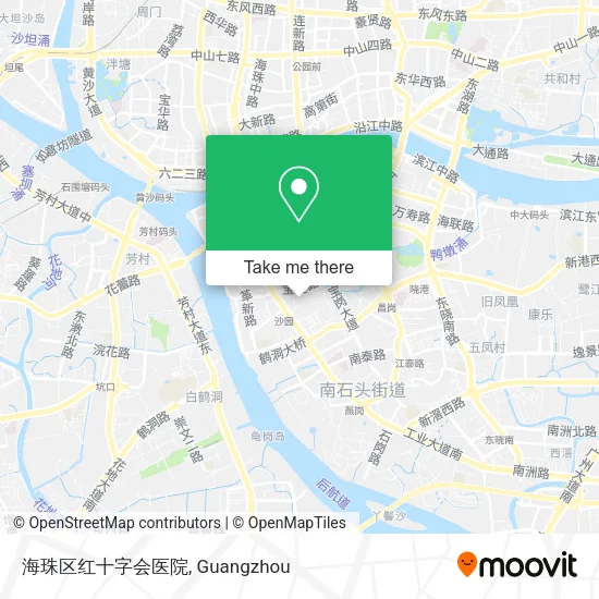 海珠区红十字会医院 map