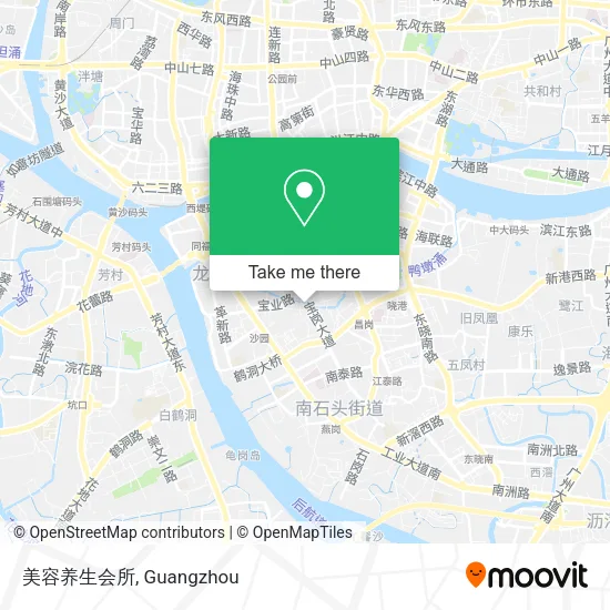 美容养生会所 map