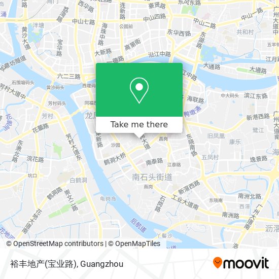 裕丰地产(宝业路) map
