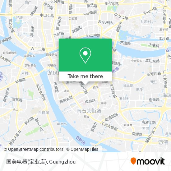 国美电器(宝业店) map