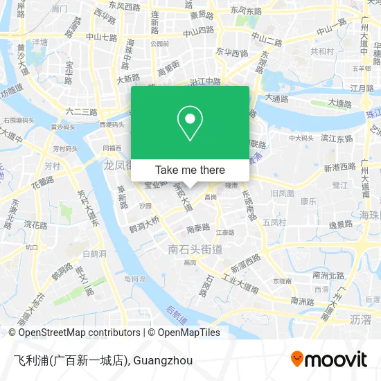 飞利浦(广百新一城店) map