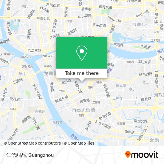 仁信甜品 map
