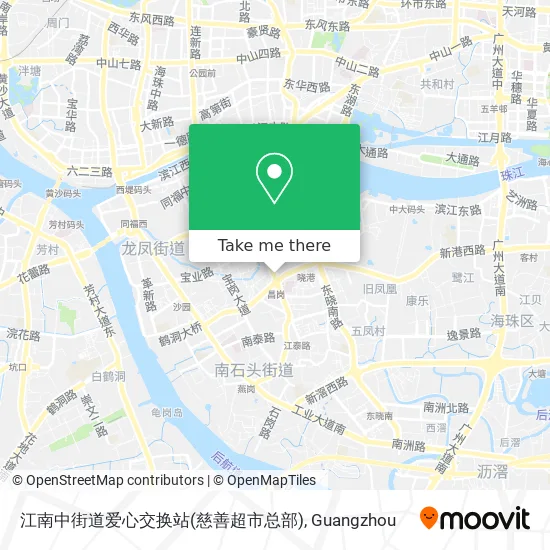 江南中街道爱心交换站(慈善超市总部) map