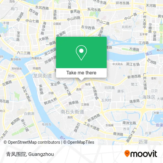 青凤围院 map