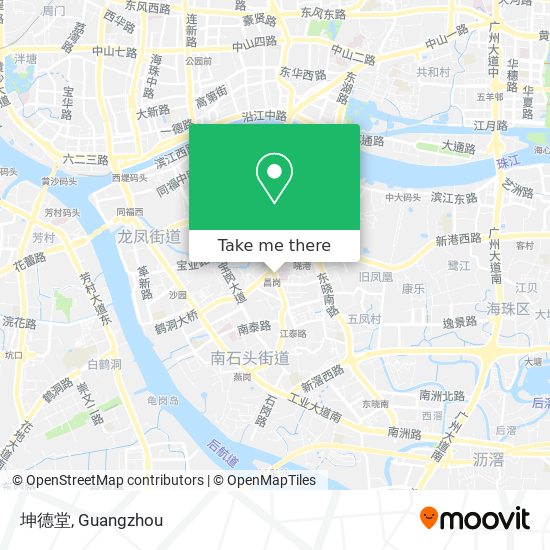 坤德堂 map