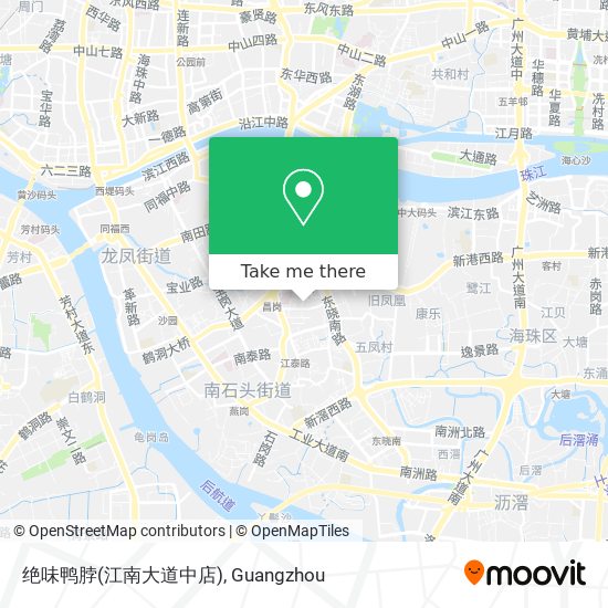 绝味鸭脖(江南大道中店) map