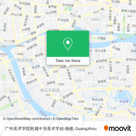 广州美术学院附属中等美术学校-南楼 map
