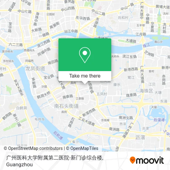 广州医科大学附属第二医院-新门诊综合楼 map