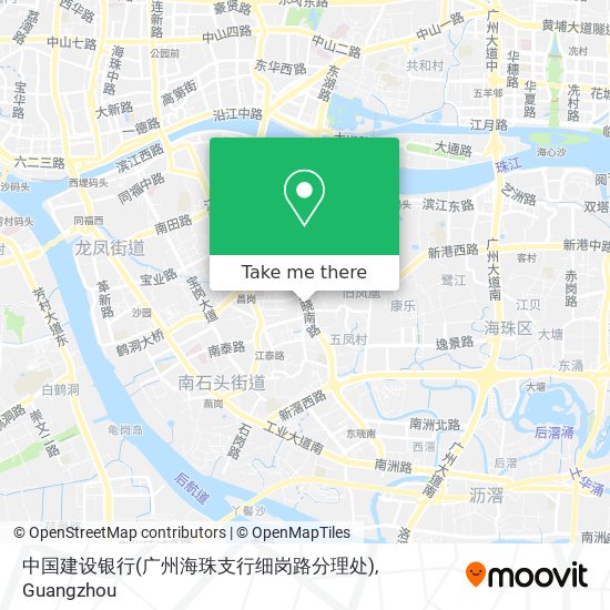 中国建设银行(广州海珠支行细岗路分理处) map
