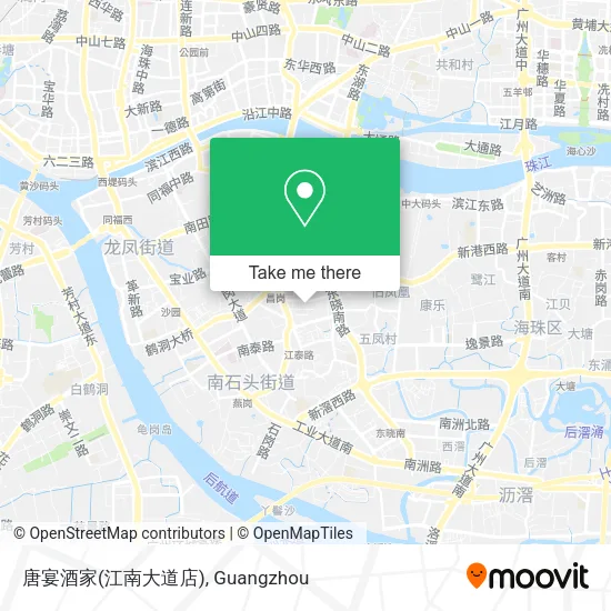 唐宴酒家(江南大道店) map