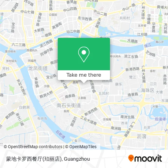 蒙地卡罗西餐厅(珀丽店) map