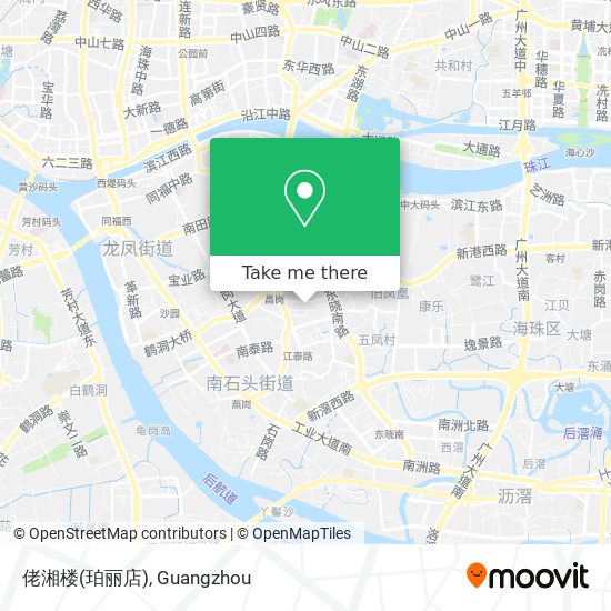 佬湘楼(珀丽店) map