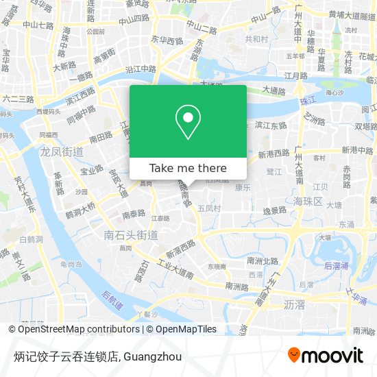 炳记饺子云吞连锁店 map