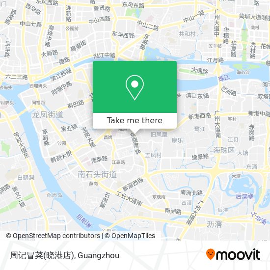 周记冒菜(晓港店) map