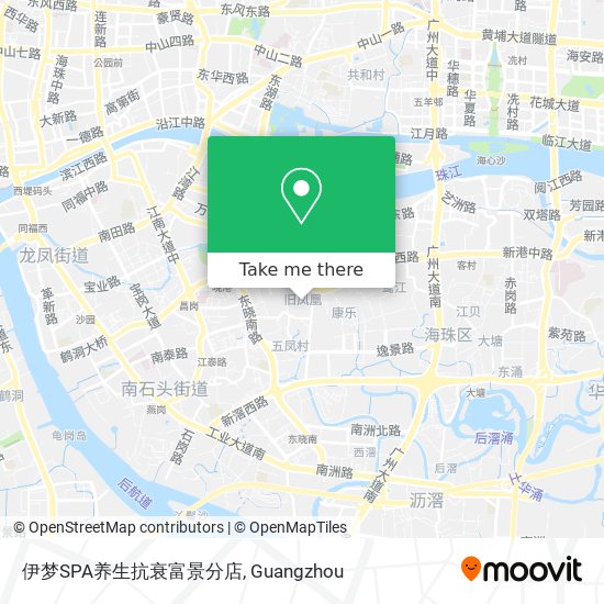 伊梦SPA养生抗衰富景分店 map