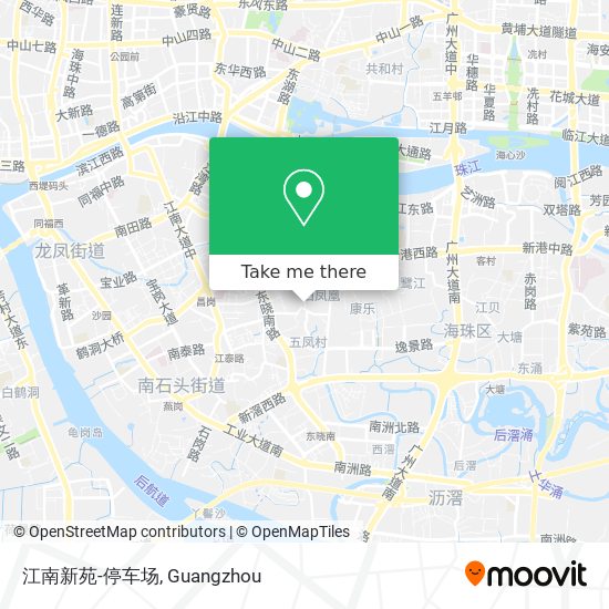 江南新苑-停车场 map
