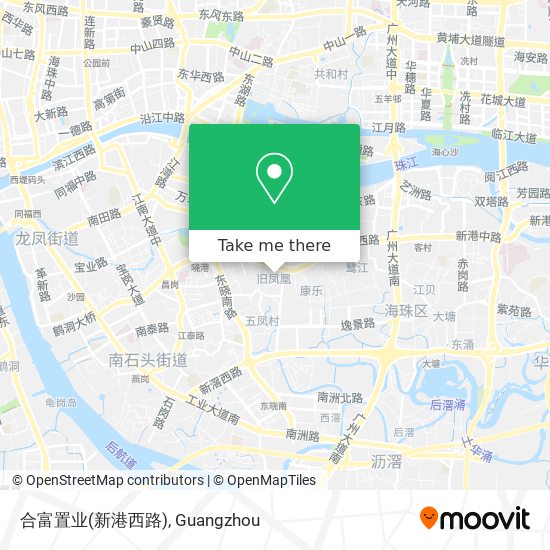 合富置业(新港西路) map