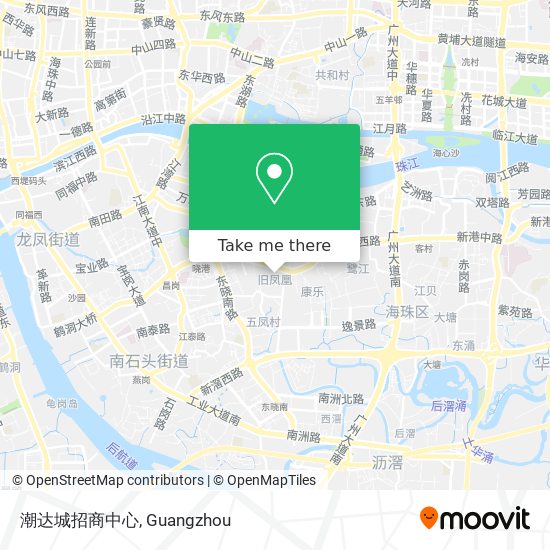 潮达城招商中心 map