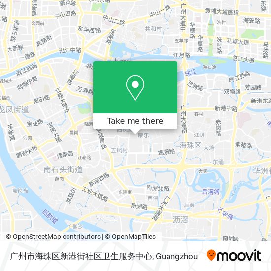 广州市海珠区新港街社区卫生服务中心 map