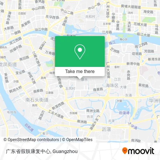 广东省假肢康复中心 map