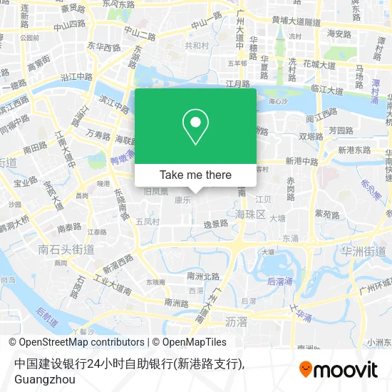 中国建设银行24小时自助银行(新港路支行) map