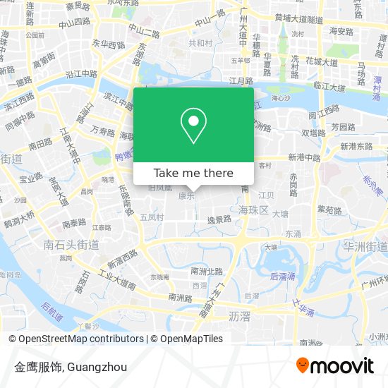 金鹰服饰 map