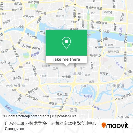 广东轻工职业技术学院-广轻机动车驾驶员培训中心 map