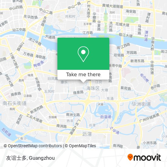 友谊士多 map