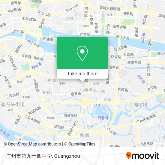 广州市第九十四中学 map