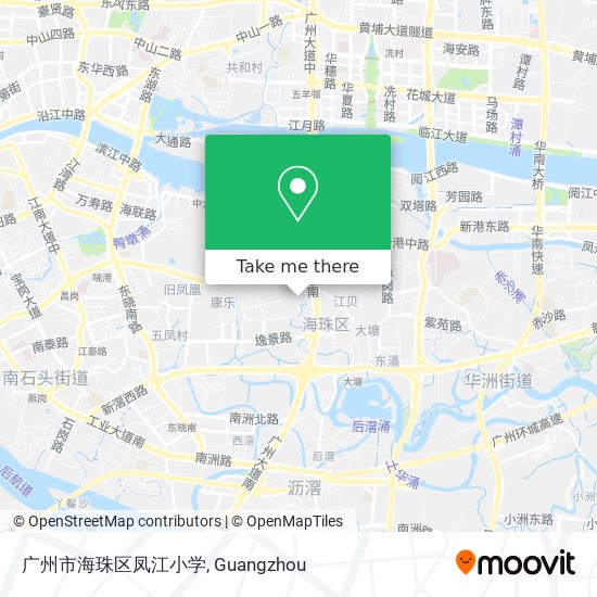广州市海珠区凤江小学 map