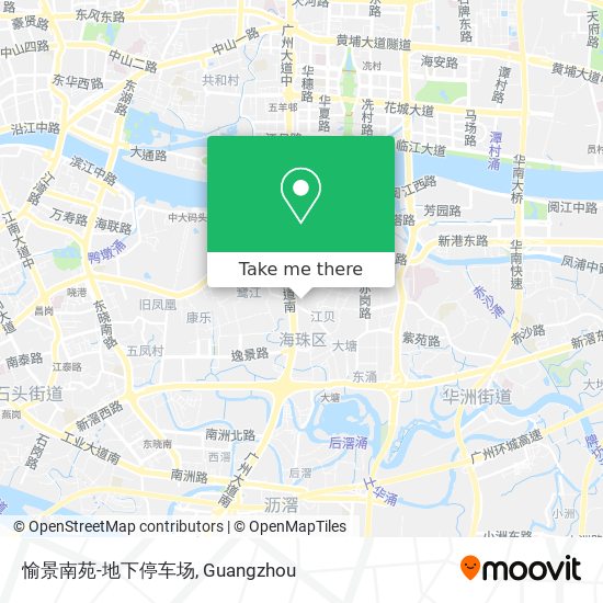愉景南苑-地下停车场 map