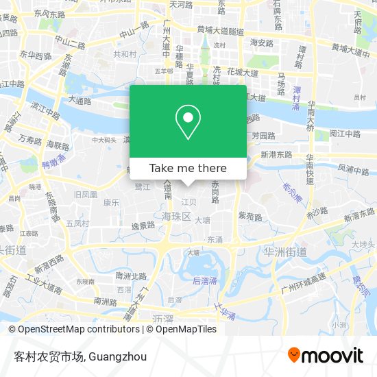 客村农贸市场 map