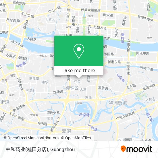 林和药业(桂田分店) map