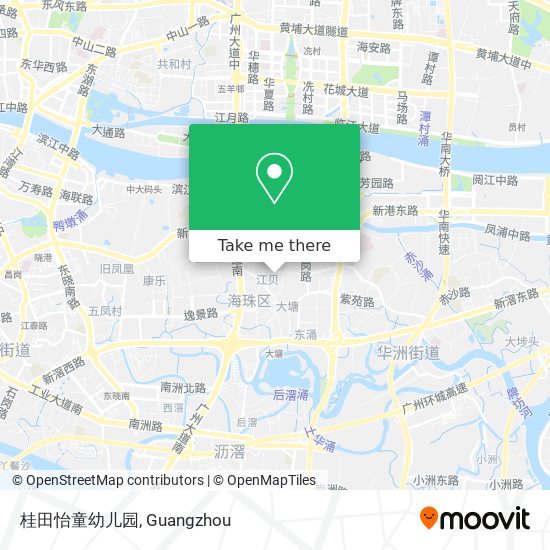 桂田怡童幼儿园 map