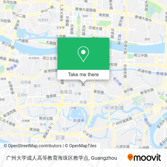广州大学成人高等教育海珠区教学点 map