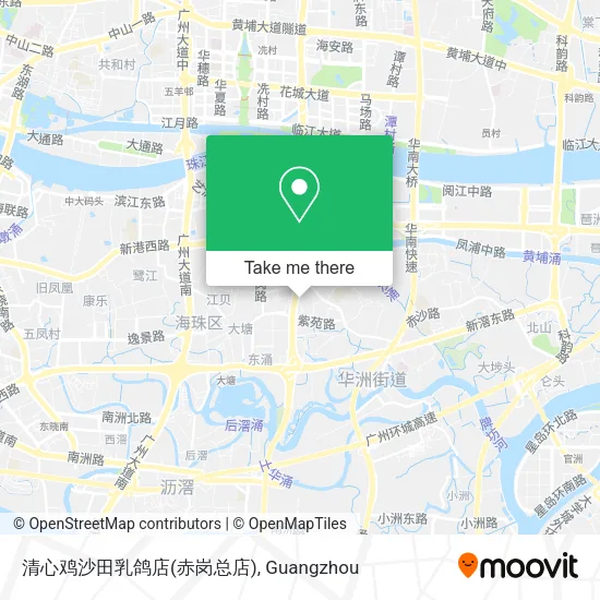 清心鸡沙田乳鸽店(赤岗总店) map